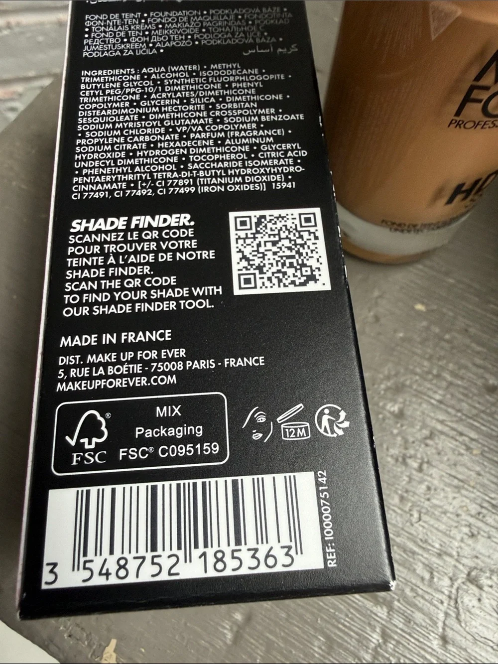 Make Up For Ever HD Skin Foundation — Warm Tan